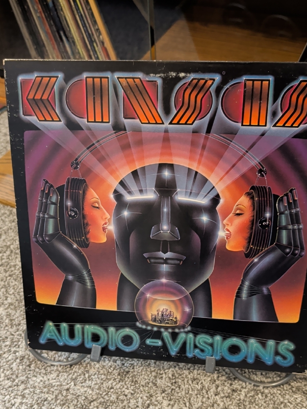 Kansas Vintage Album "Audio-Visions" 1980